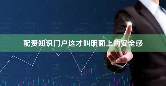 配资知识门户这才叫明面上的安全感
